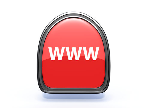 www pick icon on white background