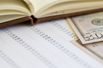 Obraz premium Business collage with various items