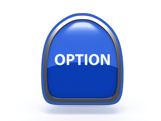 option pick icon on white background