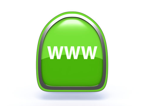 www pick icon on white background