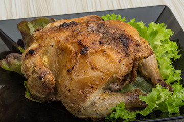 Roasted chicken