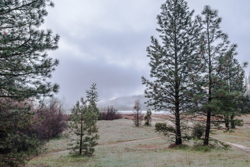 The valley and the lake