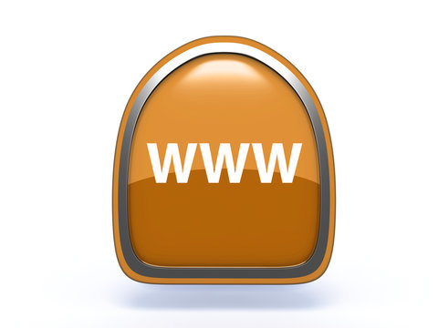 www pick icon on white background