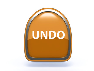 undo pick icon on white background