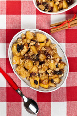 Apple Cinnamon Dessert with Whole Grain Oats