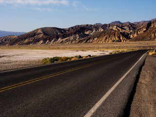 Road in Death Valley