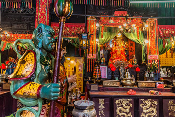 Fototapeta premium shrine Tin Hau Temple Tsim Sha Tsui Kowloon Hong Kong