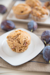 Pflaumen Muffins