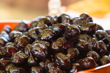 olives noires confites