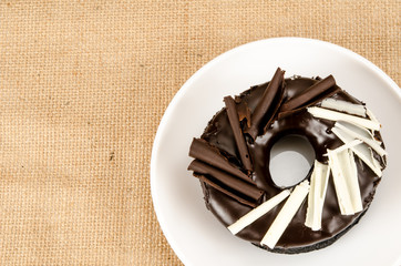 Chocolate donut