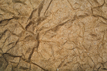Crumpled paper background