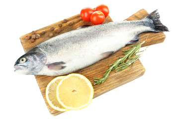 Fresh raw fish