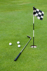 Professional golf equipment