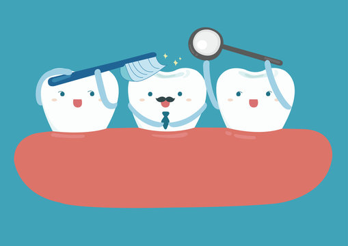 Star of good looking tooth