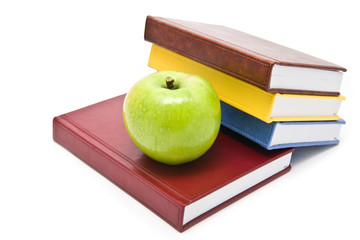 books and apple