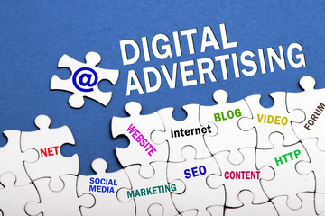digital advertising concept