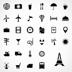 Set of travel icons design, Vector illustration. - 73028248