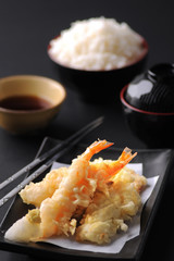 Shrimp Tempura Japanese food from Japan restaurant