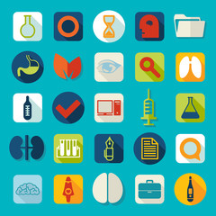 Set of medical icons