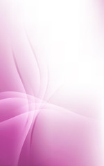 Pink Pale Lines Background Soft Light Cloud Waves Vector