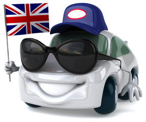 Fototapeta premium Fun car