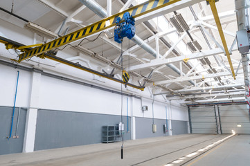 industrial warehouse interior