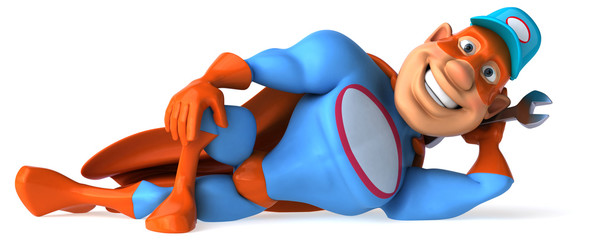 Fun superhero © Julien Tromeur