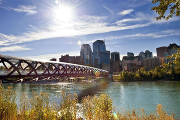Calgary voetgangersbrug