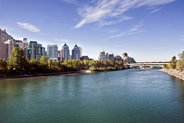Fototapeta premium Calgary bridge