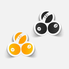 realistic design element: billiards