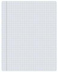 Notebook. Paper. Checkered