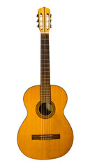 Obraz premium Guitar on a white background