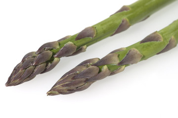 Spargelspitzen, Spargel, gruener, Asparagus officinalis,