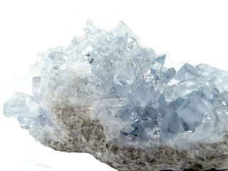 Obraz premium celestite geode geological crystals