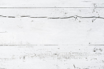White wooden rustic background