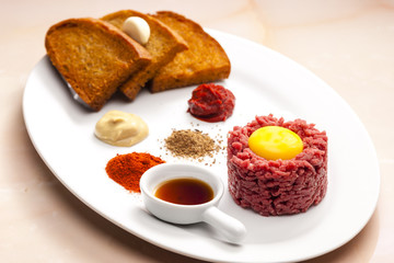 sirloin steak tartare