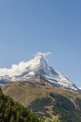 Zermatt, Dorf, Walliser Berge, Alpen, Furi, Sommer, Schweiz