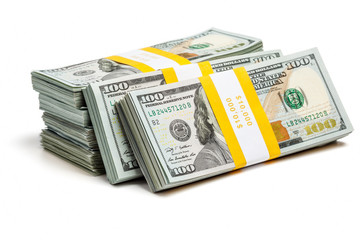Bundles of 100 US dollars 2013 edition bills - 73036652