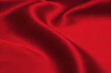 Red satin