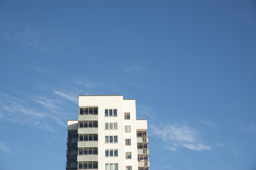 Skyscraper building in Sweden (background, wallpaper)