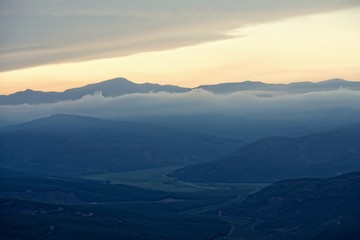 View of valley near Sabie, South Africa