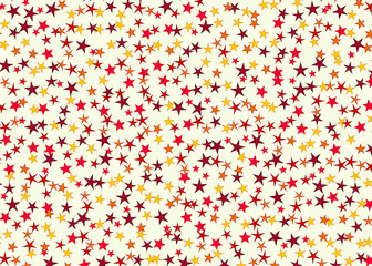 many multicolored stars background. holiday man symbol