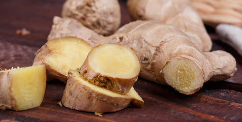 pieces of ginger
