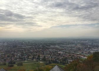Stadt Heilbronn vom Wartberg aus gesehen