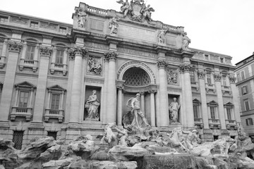 Trevi Fountain (Fontana di Trevi).