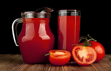 tomato juice and tomatoes
