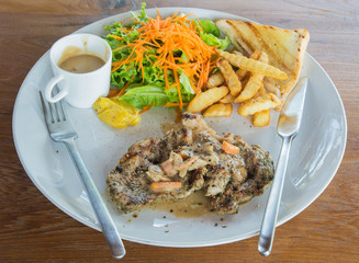 Pork steak