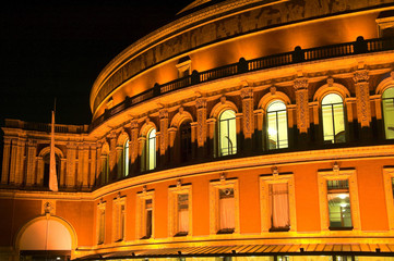 Royal Albert Hall, night