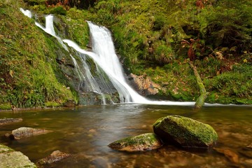 Wasserfall bei Allerheiligen im Schwarzwald.