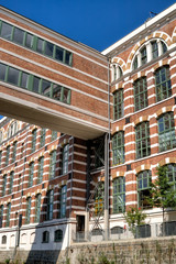 Fototapeta premium Buntgarnwerke in Leipzig